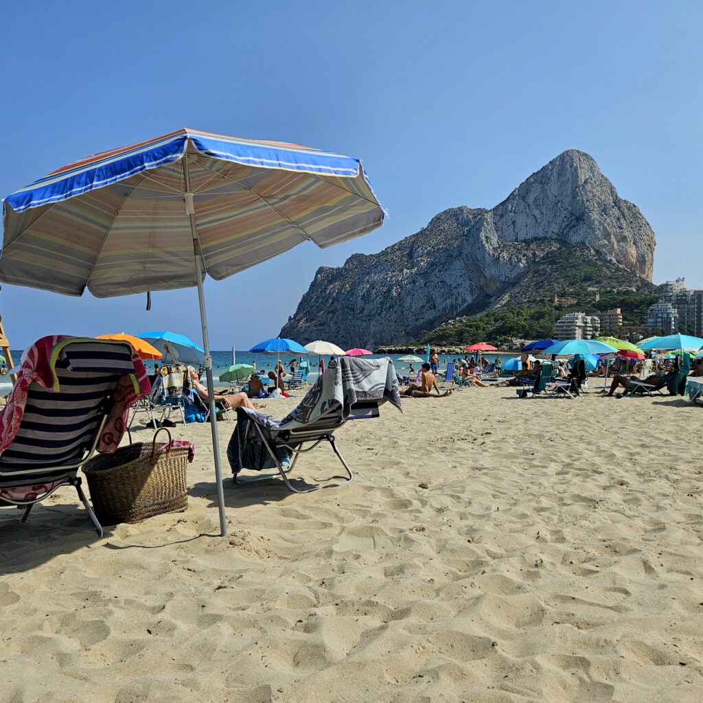 La playa