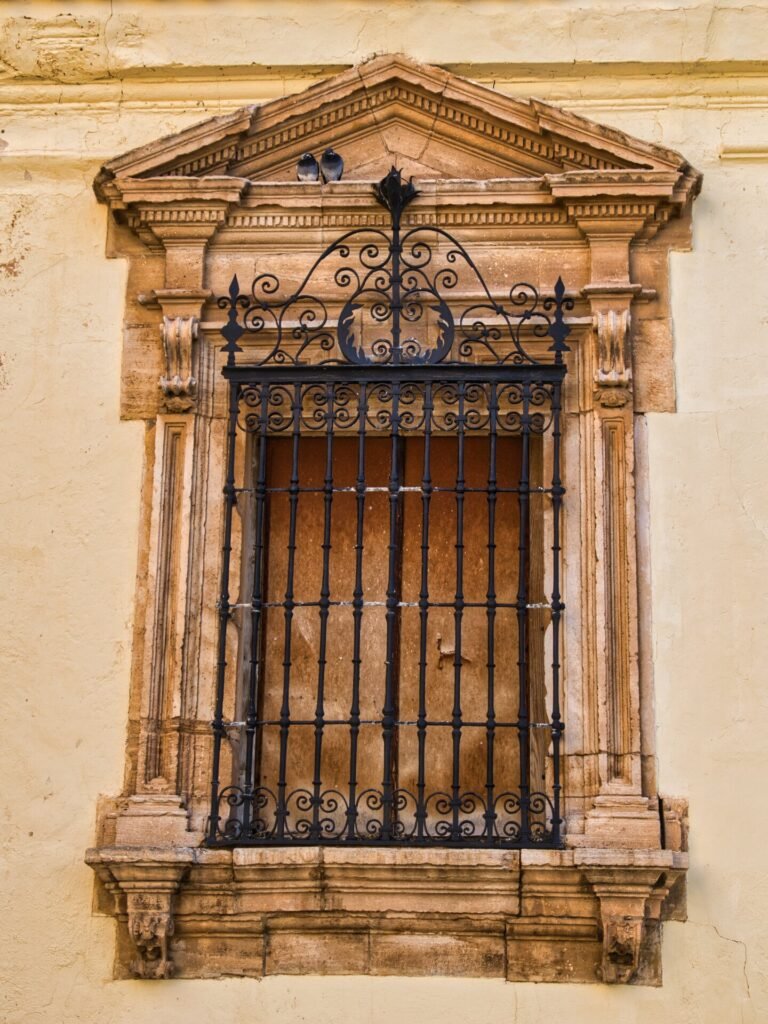 Ventana con Palomas 1 - Perfecto Martínez